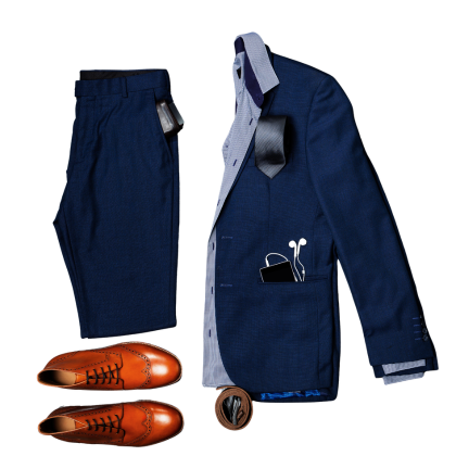 Ensemble costume homme